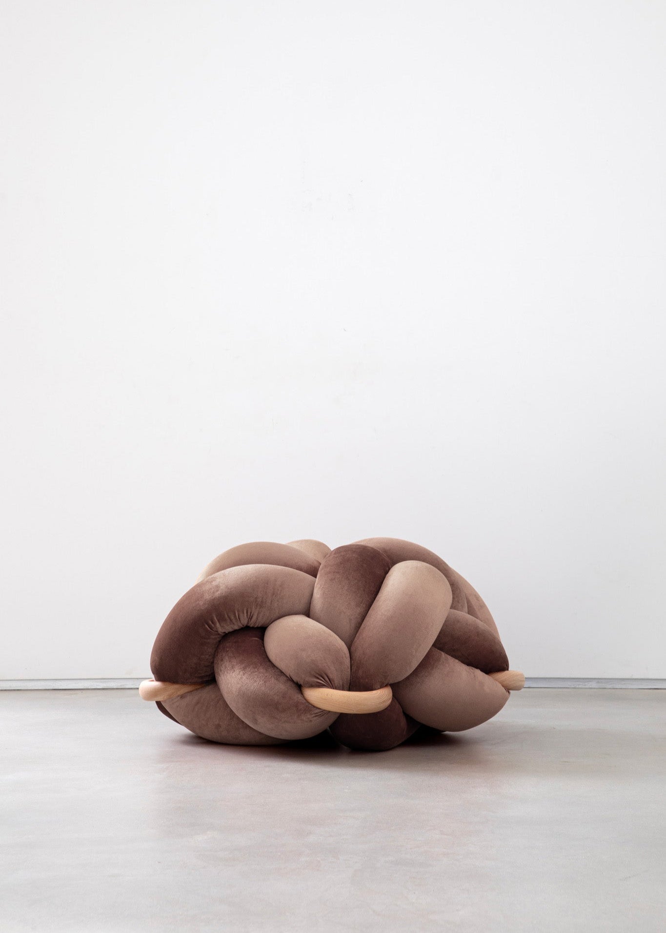 (L) Truffle Knot Ottoman