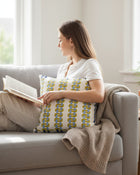 Printed Throw pillows- Oceane Colors