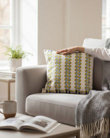 Printed Throw pillows- Oceane Colors