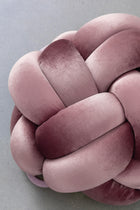 (M) Mauve Knot Floor Cushion